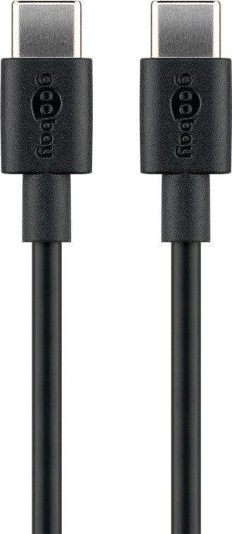 Goobay 51243 USB-kabel USB 2.0 2 m USB C 0,48 Gbit/sek. Sort