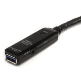 StarTech.com USB3AAEXT10M USB-kabel USB 3.2 Gen 1 (3.1 Gen 1) 10 m USB A 5 Gbit/sek. Sort