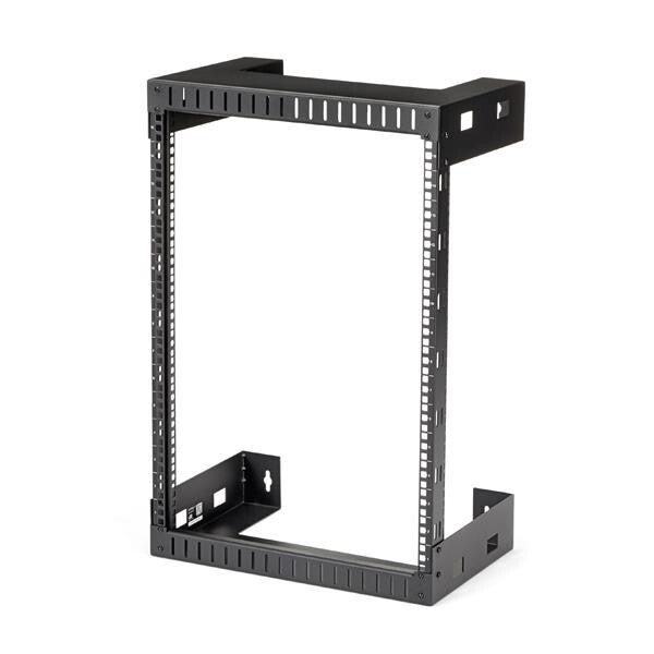 StarTech.com RK15WALLO stativ 15U Vægmonteret stativ Sort