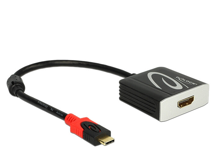 DeLOCK 62730 USB grafisk adapter 4096 x 2160 pixel Sort