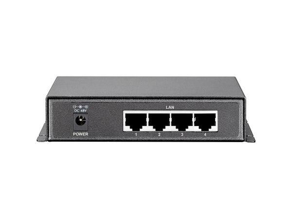 LevelOne GEP-0520 netværksswitch Gigabit Ethernet (10/100/1000) Strøm over Ethernet (PoE) Sort