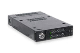 Icy Dock ToughArmor MB834M2K-B SSD kabinet Sort M.2