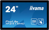 iiyama ProLite TF2415MC-B2 computerskærm 60,5 cm (23.8") 1920 x 1080 pixel Fuld HD LED Berøringsskærm Multibruger Sort