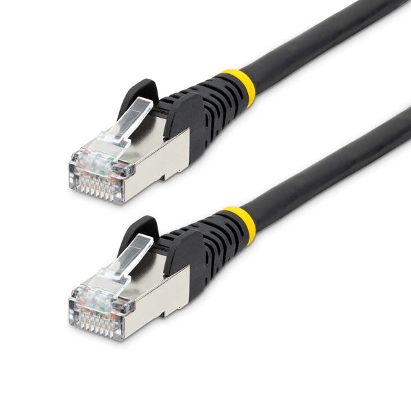 StarTech.com NLBK-2M-CAT6A-PATCH netværkskabel Sort S/FTP (S-STP)