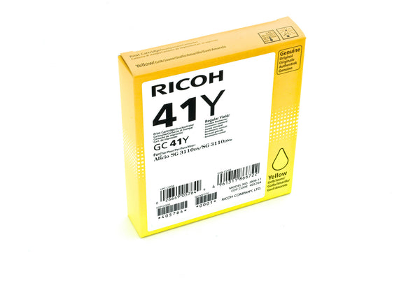 Ricoh 405764 blækpatron 1 stk Original Standard udbytte Gul