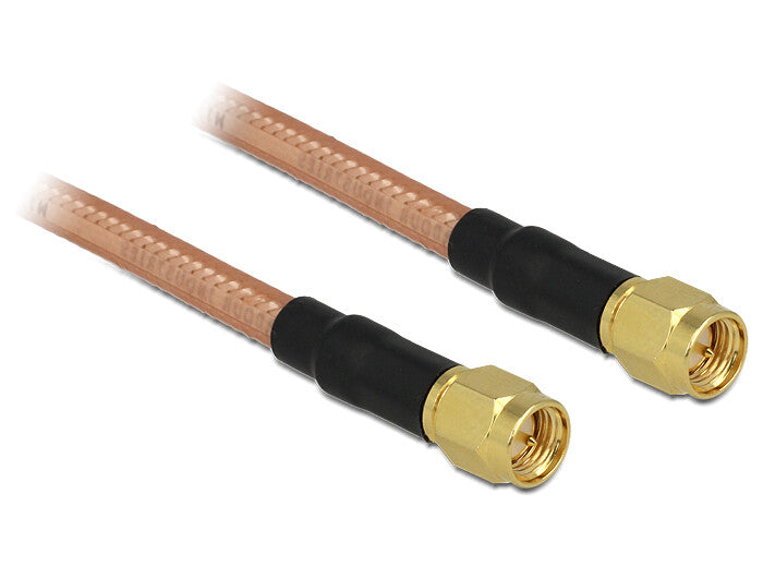 DeLOCK 88894 koaxial kabel RG-142 0,4 m SMA
