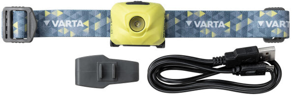 Varta OUTDOOR SPORTS ULTRALIGHT H30R Lime Hovedbånd lommelygte LED