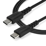 StarTech.com RUSB2CC1MB USB-kabel USB 2.0 1 m USB C 0,48 Gbit/sek. 60 W Sort
