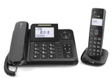 Doro Comfort 4005 Analog/DECT-telefon Nummervisning Sort