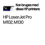 HP Original 17A LaserJet-tonerpatron, sort