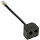 Jabra 1600-289 telefonsplitter Sort
