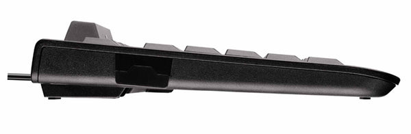 CHERRY KC 1000 SC tastatur Universel USB AZERTY Belgisk Sort