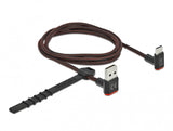 DeLOCK 85276 USB-kabel USB 2.0 1 m USB A USB C Sort