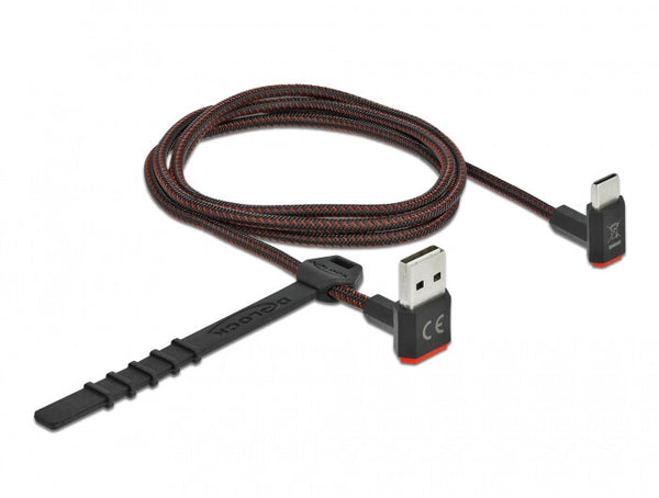 DeLOCK 85276 USB-kabel USB 2.0 1 m USB A USB C Sort