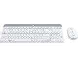 Logitech 920-009205 tastatur Mus inkluderet Universel RF trådløst QWERTY US International Hvid