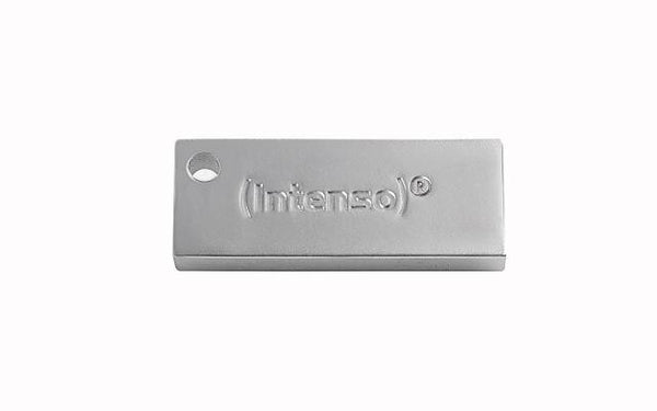 Intenso Premium Line USB-nøgle 128 GB USB Type-A 3.2 Gen 1 (3.1 Gen 1) Rustfrit stål