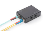 Digitus DN-82133 netværksomformer til medie 1000 Mbit/s 1550 nm Multitilstand, Enkeltilstand Sort
