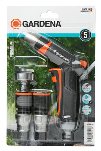 Gardena 18298-20 vandslange beslag Sprøjtehovedstik Plast Grå, Orange 5 stk
