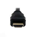 StarTech.com HDDVIMM150CM videokabel adapter 1,5 m HDMI DVI-D Sort