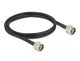 DeLOCK 90453 koaxial kabel LMR300 1 m Sort