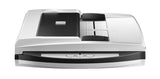 Plustek SmartOffice PL4080 ADF Flatbed & ADF scanner 600 x 600 dpi A4 Sort, Grå