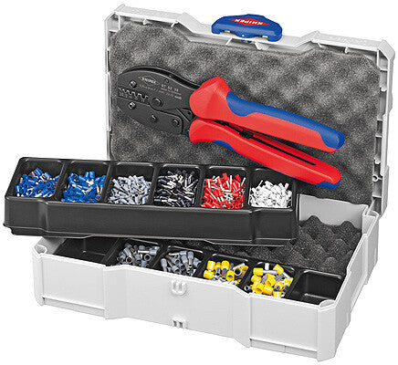 Knipex 97 90 23 kabelklipper Værktøjssæt Blå, Rød