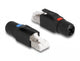 DeLOCK 86965 kabelsamler RJ45/LSA Sort
