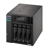 Asustor LOCKERSTOR 4 Gen2 (AS6704T) NAS Desktop Intel® Celeron® N N5105 4 GB DDR4 0 TB ADM Sort