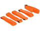 DeLOCK 18707 velcro lynlås Orange 5 stk