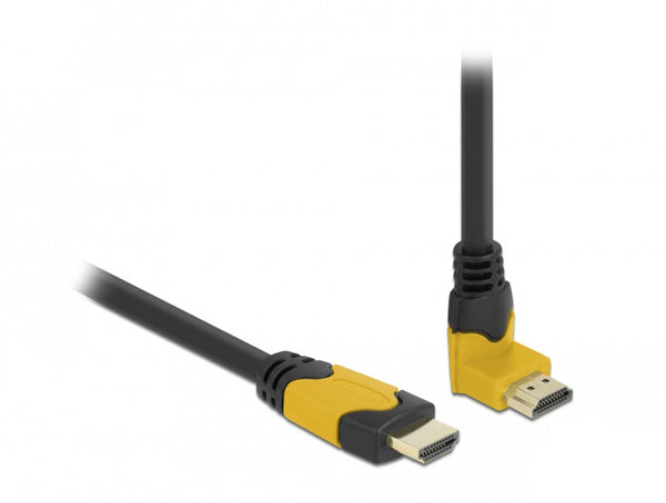 DeLOCK 86990 HDMI-kabel 3 m HDMI Type A (Standard) Sort, Gul