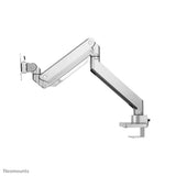 Neomounts NM-D775SILVERPLUS skærmbeslag og -stativer 124,5 cm (49") Skrivebord Sølv