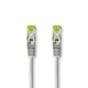 Nedis CCBW85420GY100 netværkskabel Grå 10 m Cat7 S/FTP (S-STP)
