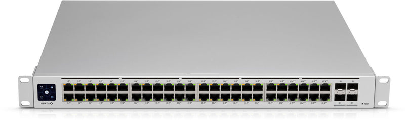 Ubiquiti UniFi USW-PRO-48 netværksswitch Administreret L2/L3 Gigabit Ethernet (10/100/1000) 1U Sølv