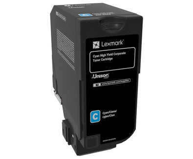 Lexmark 84C2HCE tonerpatron 1 stk Original Blå