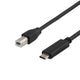Deltaco USBC-1014 USB-kabel USB 2.0 1 m USB B Sort