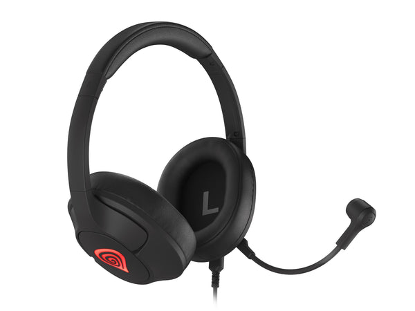 GENESIS Radon 800 Hovedtelefoner Ledningsført Headset Spil USB Type-A Sort
