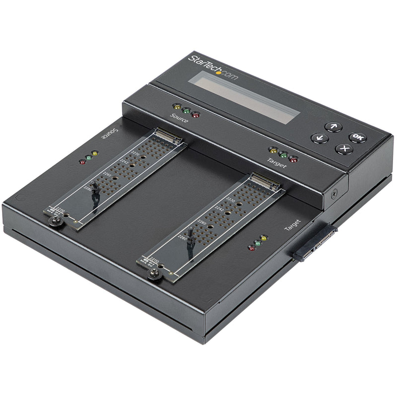 StarTech.com SM2DUPE11 kopienhed til digital medie HDD/SSD duplikator Sort 1 Kopier