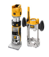 DeWALT DCW604NT-XJ router og overfræser Sort, Gul 25500 rpm