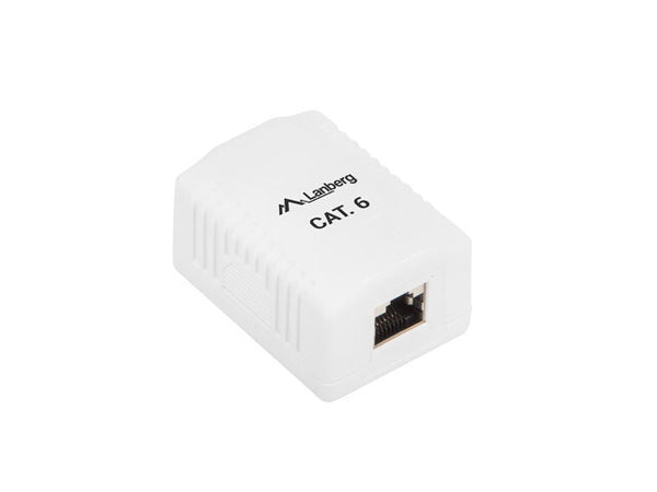 Lanberg OS6-0001-W stikdåse RJ-45 Hvid