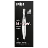 Braun FG1106 præcision trimmer Sølv