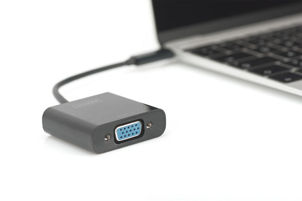 Digitus DA-70853 USB grafisk adapter 1920 x 1080 pixel Sort