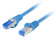 Lanberg PCF6A-10CC netværkskabel Blå 10 m Cat6a S/FTP (S-STP)