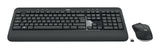 Logitech 920-008684 tastatur Mus inkluderet Universel RF trådløst QWERTY UK engelsk Sort
