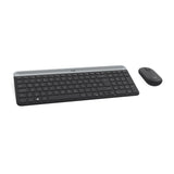 Logitech 920-009194 tastatur Mus inkluderet Universel RF trådløst AZERTY Belgisk Grafit