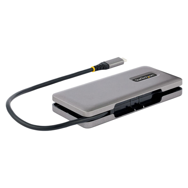 StarTech.com HB31CM4CPD3 interface hub USB 3.2 Gen 2 (3.1 Gen 2) Type-C Grå