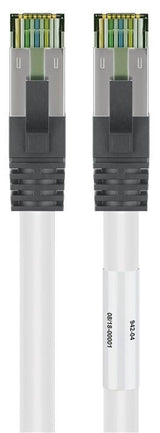Goobay 55125 netværkskabel Hvid 2 m Cat8.1 S/FTP (S-STP)
