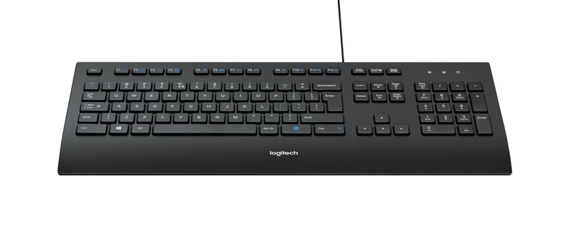 Logitech K280E Pro f/ Business tastatur Kontor USB QWERTY US International Sort
