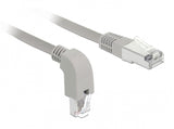 DeLOCK 85874 netværkskabel Grå 1 m Cat6a S/FTP (S-STP)