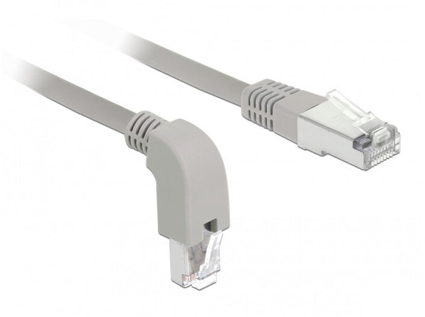 DeLOCK 85874 netværkskabel Grå 1 m Cat6a S/FTP (S-STP)