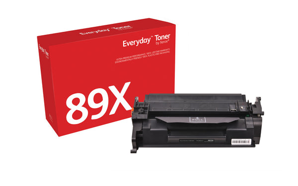 Everyday™ Mono Toner by Xerox compatible with HP 89X (CF289X), Høj kapacitet